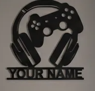 Personalisiertes Gamer Wandbild