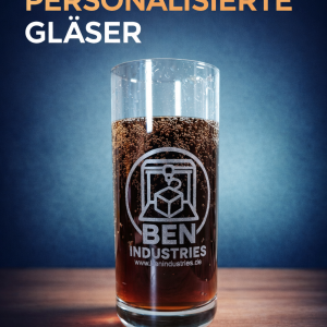 Personalisierte Gläser
