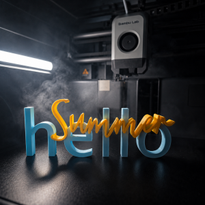 Hello Summer Schrift